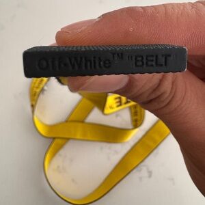 OFF-WHITE BELT orignal industrial belt